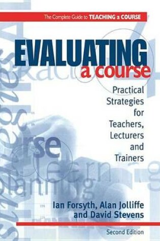 Cover of Evaluating a Course