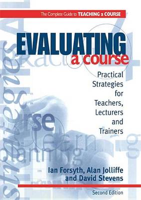 Book cover for Evaluating a Course
