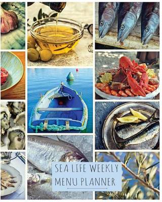 Book cover for Sea Life Weekly Menu Planner