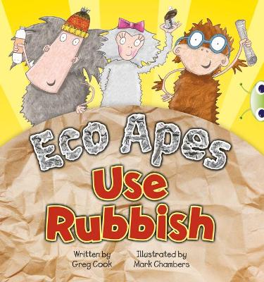 Book cover for Bug Club Guided Fiction Reception Red A Eco Apes Use Rubbish