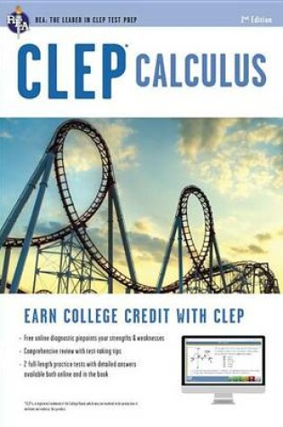 Cover of CLEP Calculus Book + Online