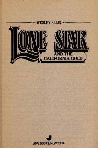 Cover of Lone Star 105/Califor