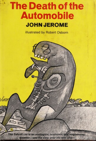 Book cover for The Death of the Automobile