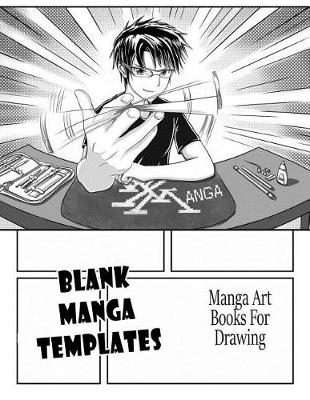 Book cover for Blank Manga Templates