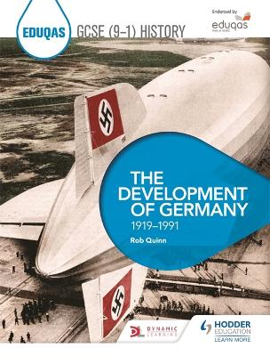 Book cover for Eduqas GCSE (9-1) History: The Development of Germany, 1919-1991