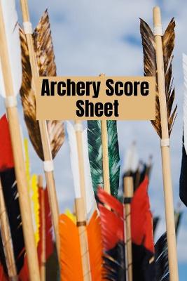 Book cover for Archery score sheet