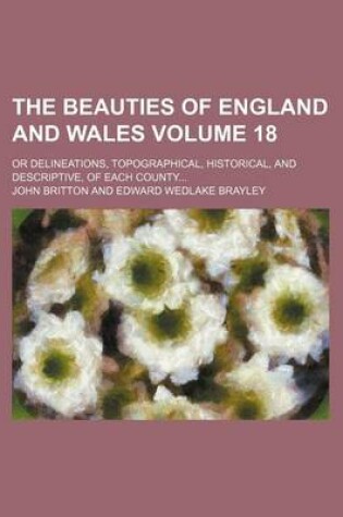 Cover of The Beauties of England and Wales Volume 18; Or Delineations, Topographical, Historical, and Descriptive, of Each County...