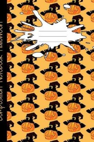 Cover of Composition Notebook Halloween