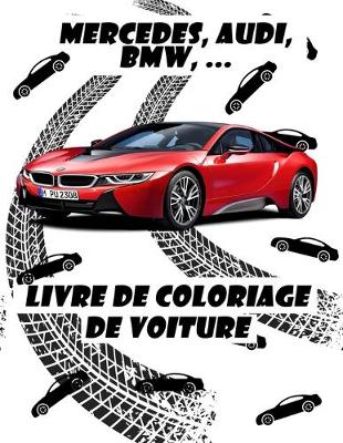 Book cover for Livre de coloriage de voiture