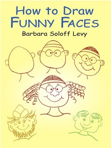 Book cover for How to Draw Funny Faces