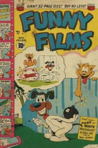 Cover of Funny Films Number 6 Humor Comic Book