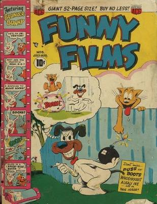 Book cover for Funny Films Number 6 Humor Comic Book