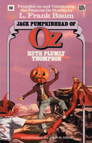 Book cover for Jack Pumpkinhead of Oz