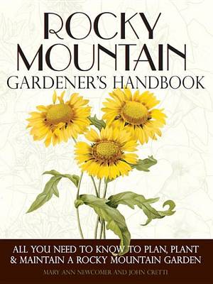 Book cover for Rocky Mountain Gardener's Handbook