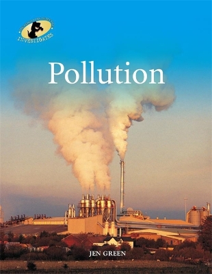 Book cover for Geography Detective Investigates: Pollution