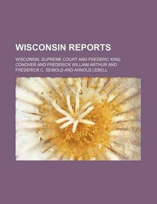 Book cover for Wisconsin Reports (Volume 175)