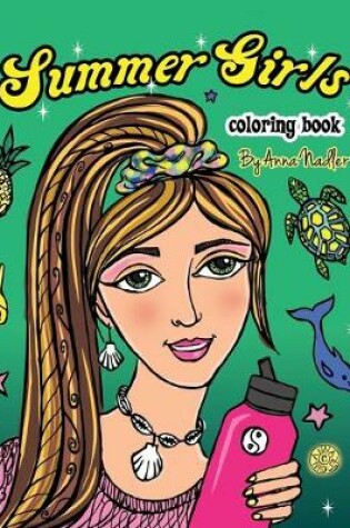 Cover of Summer Girls Coloring Book