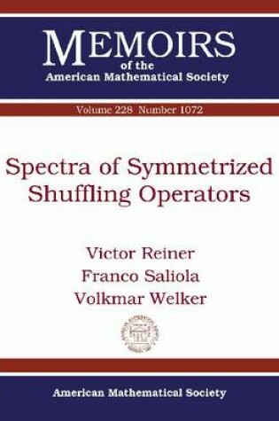 Cover of Spectra of Symmetrized Shuffling Operators