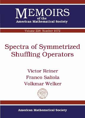 Book cover for Spectra of Symmetrized Shuffling Operators