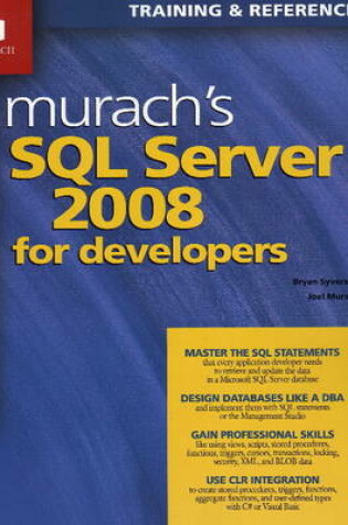 Cover of Murach's SQL Server 2008