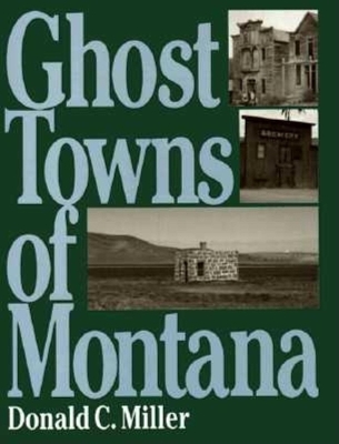 Book cover for Ghost Towns of Montana