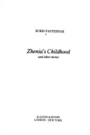 Cover of Zhenia's Childhood