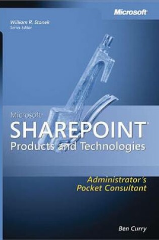 Cover of Microsoft(r) Sharepoint(r) Products and Technologies Administrator's Pocket Consultant