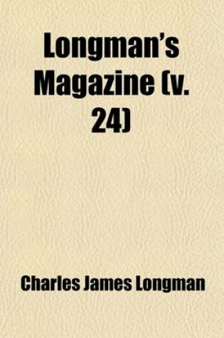 Cover of Longman's Magazine (Volume 24)