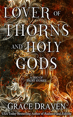 Book cover for Lover of Thorns and Holy Gods