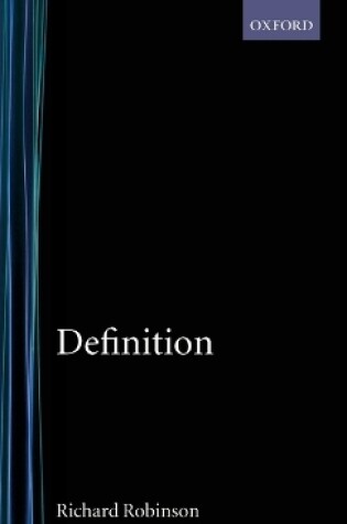 Cover of Definition