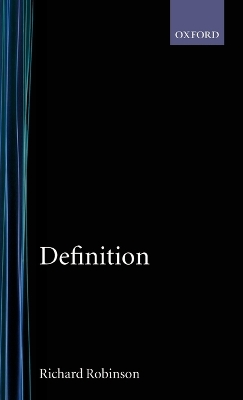 Book cover for Definition