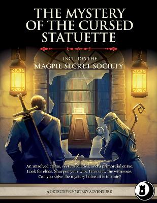 Book cover for The Mystery of the Cursed Statuette