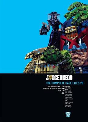 Book cover for Judge Dredd: The Complete Case Files 28