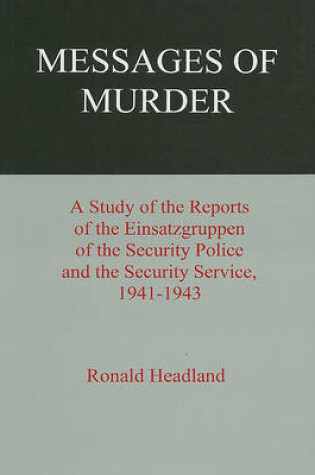 Cover of Messages of Murder