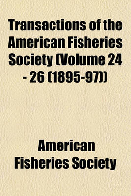 Book cover for Transactions of the American Fisheries Society Volume 48