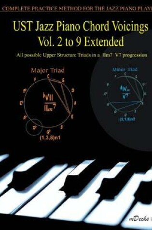 Cover of Ust Jazz Piano Chord Voicings Vol. 2 to 9 Extended