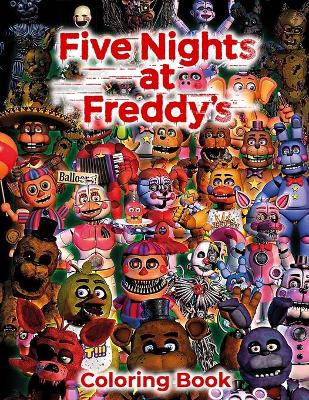 Book cover for Five Nights at Freddy's Coloring Book