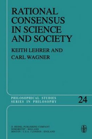 Cover of Rational Consensus in Science and Society