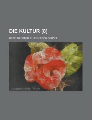 Book cover for Die Kultur (8)