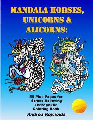 Cover of Mandala Horses, Unicorns & Alicorns