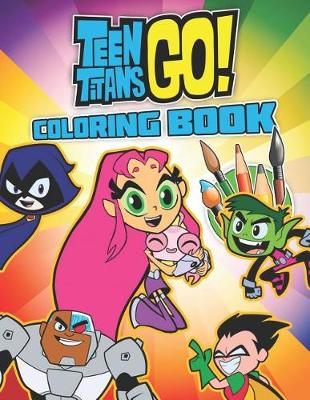 Cover of Teen Titans GO! Coloring Book