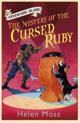 Book cover for The Mystery of the Cursed Ruby
