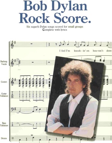 Book cover for Bob Dylan Rock Score