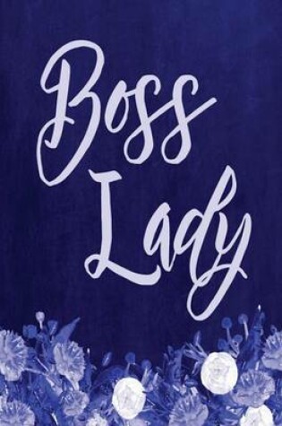 Cover of Chalkboard Journal - Boss Lady (Blue)