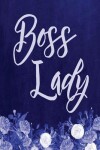 Book cover for Chalkboard Journal - Boss Lady (Blue)