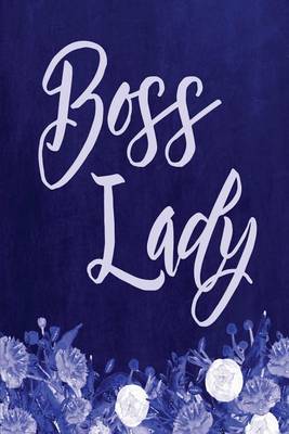 Cover of Chalkboard Journal - Boss Lady (Blue)