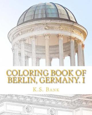 Book cover for Coloring Book of Berlin, Germany. I