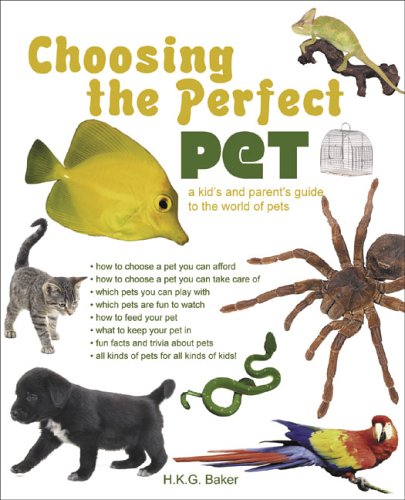 Cover of Choosing the Perfect Pet