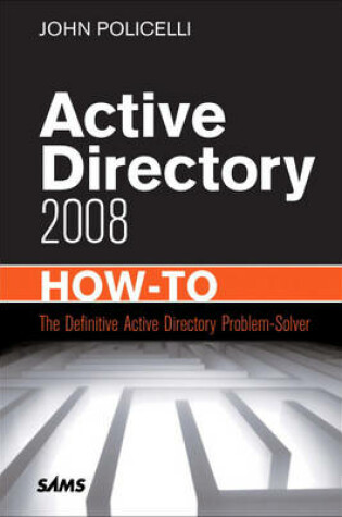 Cover of Active Directory Domain Services 2008 How-To