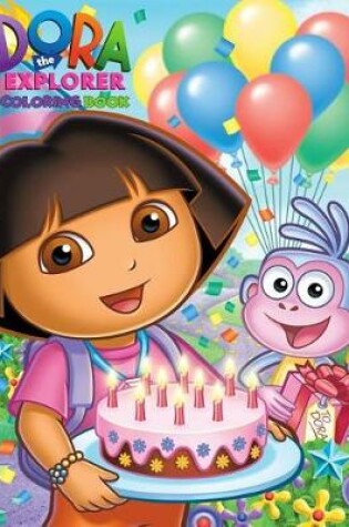 Cover of Dora the Explorer Coloring Book